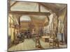 View of a Studio in an Art School, C.1840-null-Mounted Giclee Print