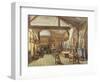 View of a Studio in an Art School, C.1840-null-Framed Giclee Print