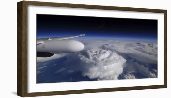 View of a Supercell Thunderstorm over North Carolina-null-Framed Photographic Print