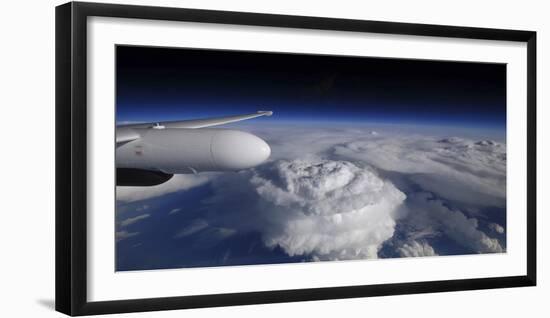 View of a Supercell Thunderstorm over North Carolina-null-Framed Photographic Print