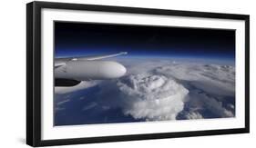 View of a Supercell Thunderstorm over North Carolina-null-Framed Photographic Print