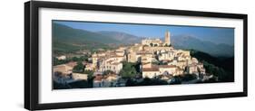 View of a Town, Goriano Sicoli, L'Aquila Province, Abruzzo, Italy-null-Framed Photographic Print