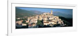 View of a Town, Goriano Sicoli, L'Aquila Province, Abruzzo, Italy-null-Framed Photographic Print