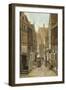 View of a Town (Oil on Panel)-Jacobus Vrel or Frel-Framed Giclee Print