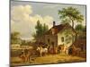 View of a Village, 1839-Jean Francois Demay-Mounted Giclee Print