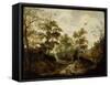 View of a Village-Willem van den Bundel-Framed Stretched Canvas