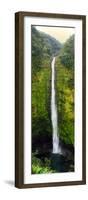 View of a Waterfall, Akaka Falls, Akaka Falls State Park, Hawaii County, Hawaii, USA-null-Framed Photographic Print