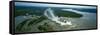 View of a Waterfall, Iguacu Falls, Iguacu River, Iguacu National Park, Parana State, Brazil-null-Framed Stretched Canvas