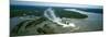 View of a Waterfall, Iguacu Falls, Iguacu River, Iguacu National Park, Parana State, Brazil-null-Mounted Photographic Print