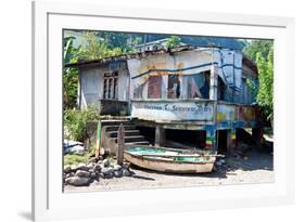 View of Abandoned House, Grenada, Caribbean-null-Framed Photographic Print