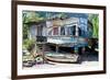 View of Abandoned House, Grenada, Caribbean-null-Framed Photographic Print