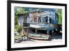 View of Abandoned House, Grenada, Caribbean-null-Framed Photographic Print