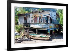 View of Abandoned House, Grenada, Caribbean-null-Framed Photographic Print