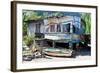 View of Abandoned House, Grenada, Caribbean-null-Framed Photographic Print