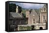 View of Abbotsford House-William Atkinson-Framed Stretched Canvas