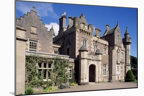 View of Abbotsford House-William Atkinson-Mounted Giclee Print
