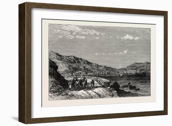 View of Aden. Port City in Yemen-null-Framed Giclee Print