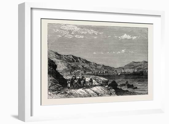 View of Aden. Port City in Yemen-null-Framed Giclee Print