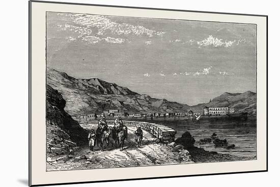 View of Aden. Port City in Yemen-null-Mounted Giclee Print