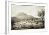 View of Adua, Capital of Tigray Province, Engraving from Drawing by Jean Vignaud-null-Framed Giclee Print