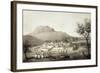 View of Adua, Capital of Tigray Province, Engraving from Drawing by Jean Vignaud-null-Framed Giclee Print