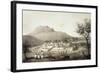 View of Adua, Capital of Tigray Province, Engraving from Drawing by Jean Vignaud-null-Framed Giclee Print