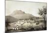 View of Adua, Capital of Tigray Province, Engraving from Drawing by Jean Vignaud-null-Mounted Giclee Print