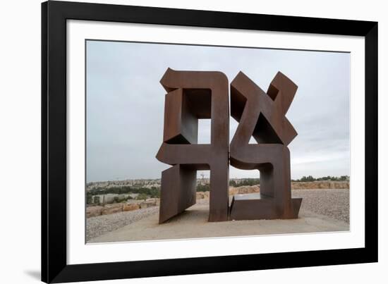 View of Ahava Sculpture, Israel Museum, Jerusalem, Israel-null-Framed Photographic Print