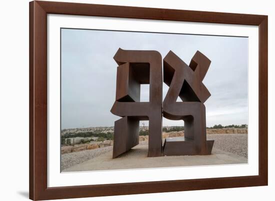 View of Ahava Sculpture, Israel Museum, Jerusalem, Israel-null-Framed Photographic Print