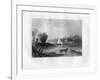 View of Albany, New York State, 1855-DG Thompson-Framed Giclee Print