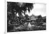 View of Albert I Gardens and the Casino, Nice, South of France, Early 20th Century-null-Framed Giclee Print