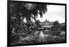 View of Albert I Gardens and the Casino, Nice, South of France, Early 20th Century-null-Framed Giclee Print