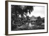 View of Albert I Gardens and the Casino, Nice, South of France, Early 20th Century-null-Framed Giclee Print