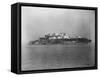 View of Alcatraz from Afar-null-Framed Stretched Canvas
