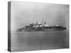 View of Alcatraz from Afar-null-Stretched Canvas