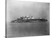 View of Alcatraz from Afar-null-Stretched Canvas