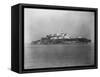 View of Alcatraz from Afar-null-Framed Stretched Canvas