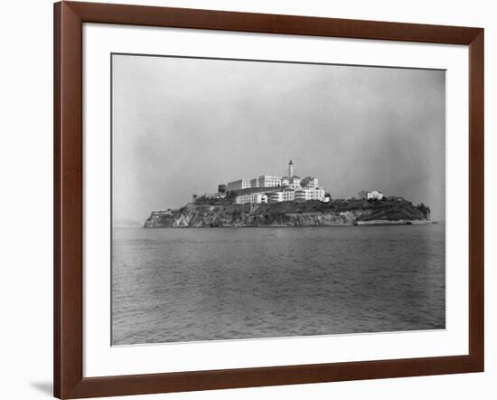 View of Alcatraz from Afar-null-Framed Photographic Print