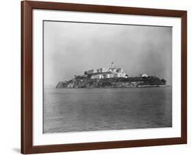 View of Alcatraz from Afar-null-Framed Photographic Print