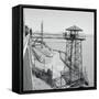 View of Alcatraz-null-Framed Stretched Canvas