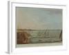 View of Alexandria with Lighthouse, from Views of Egypt by Luigi Mayer, 1802-null-Framed Giclee Print