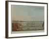 View of Alexandria with Lighthouse, from Views of Egypt by Luigi Mayer, 1802-null-Framed Giclee Print