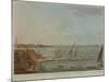 View of Alexandria with Lighthouse, from Views of Egypt by Luigi Mayer, 1802-null-Mounted Giclee Print