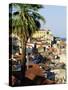 View of Alfama District and the Tagus River, Lisbon, Portugal, Europe-Sylvain Grandadam-Stretched Canvas