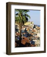 View of Alfama District and the Tagus River, Lisbon, Portugal, Europe-Sylvain Grandadam-Framed Photographic Print