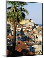 View of Alfama District and the Tagus River, Lisbon, Portugal, Europe-Sylvain Grandadam-Mounted Photographic Print