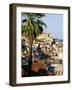 View of Alfama District and the Tagus River, Lisbon, Portugal, Europe-Sylvain Grandadam-Framed Photographic Print