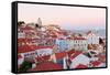 View of Alfama, Lisbon, Portugal-neirfy-Framed Stretched Canvas