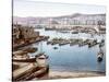 View of Algiers Harbour from the Admiralty, Pub. 1900-null-Stretched Canvas