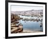 View of Algiers Harbour from the Admiralty, Pub. 1900-null-Framed Giclee Print